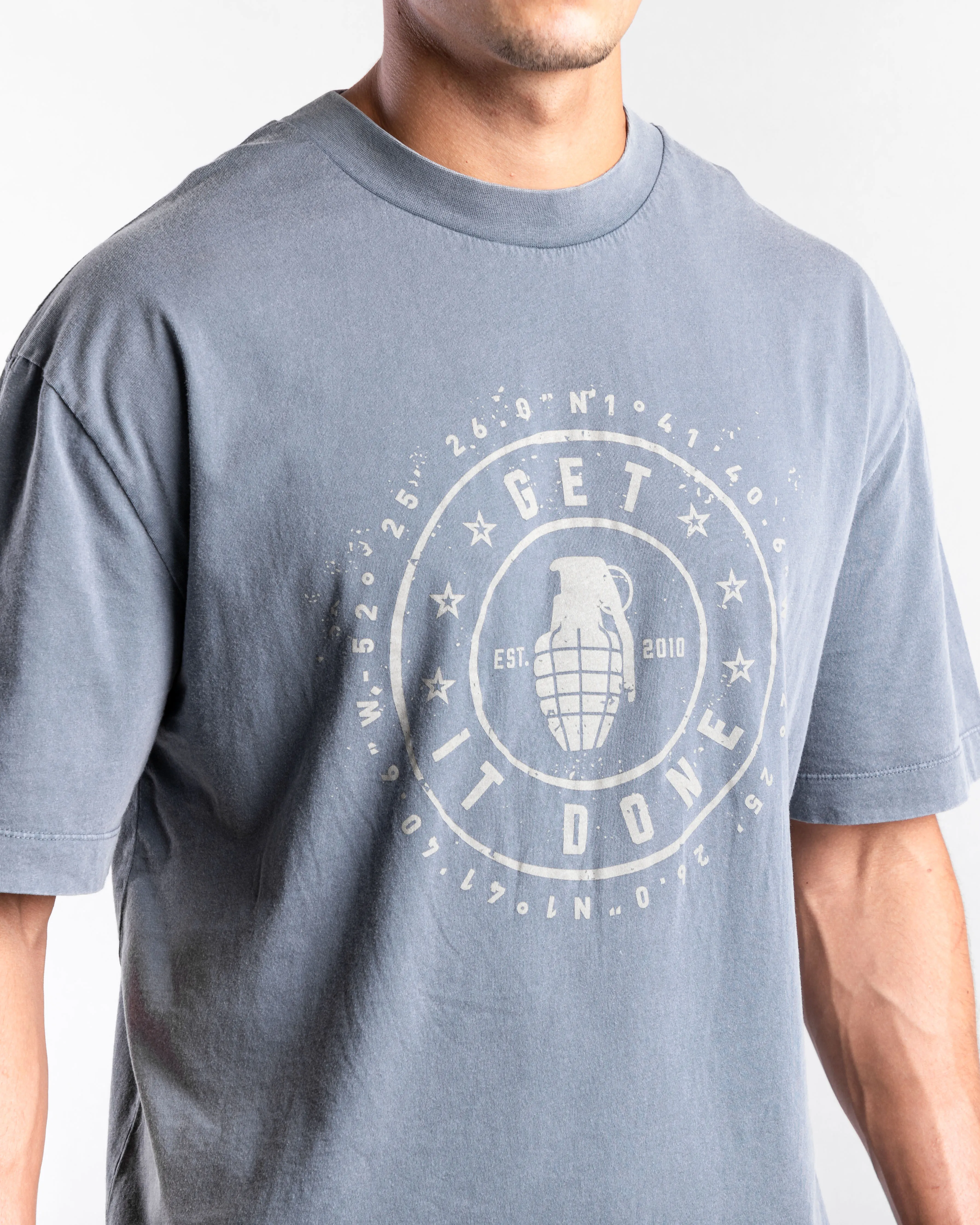 Off Duty T-shirt - Washed Petrol