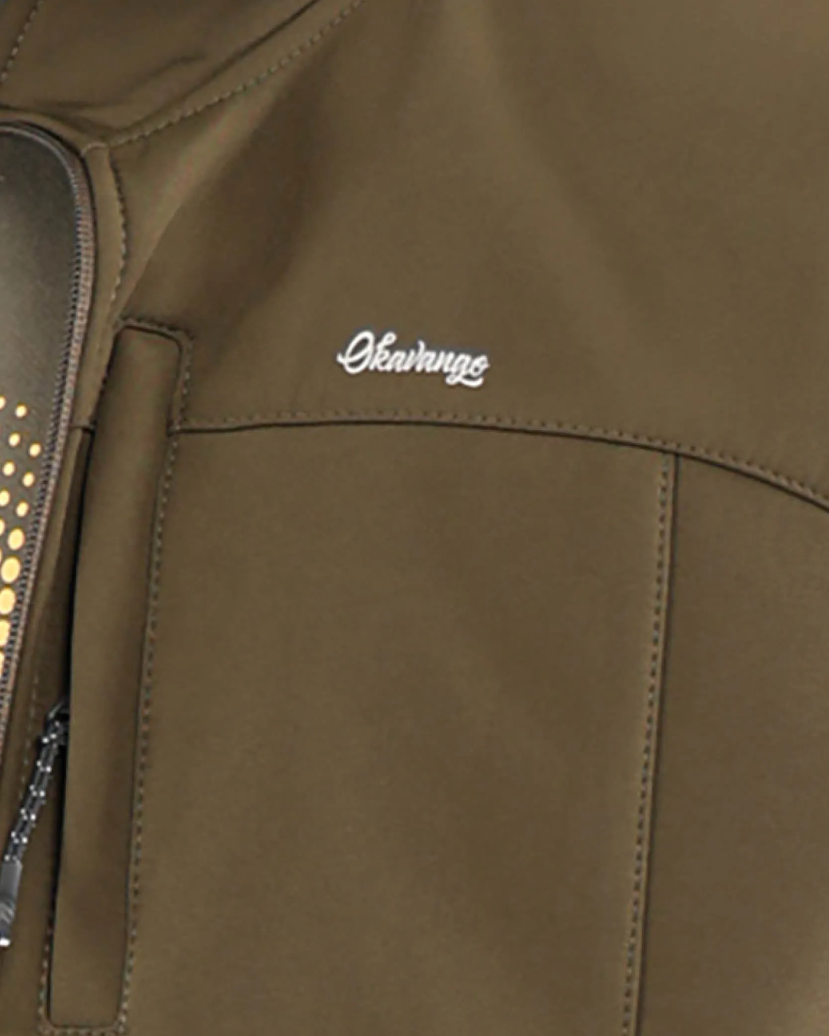 Olive Softshell Bonded Gilet