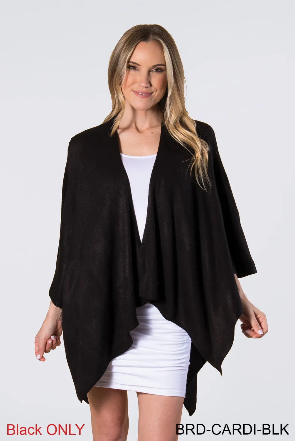 Open Front Sweater Wrap
