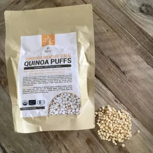 ORGANIC QUINOA PUFFS 80G