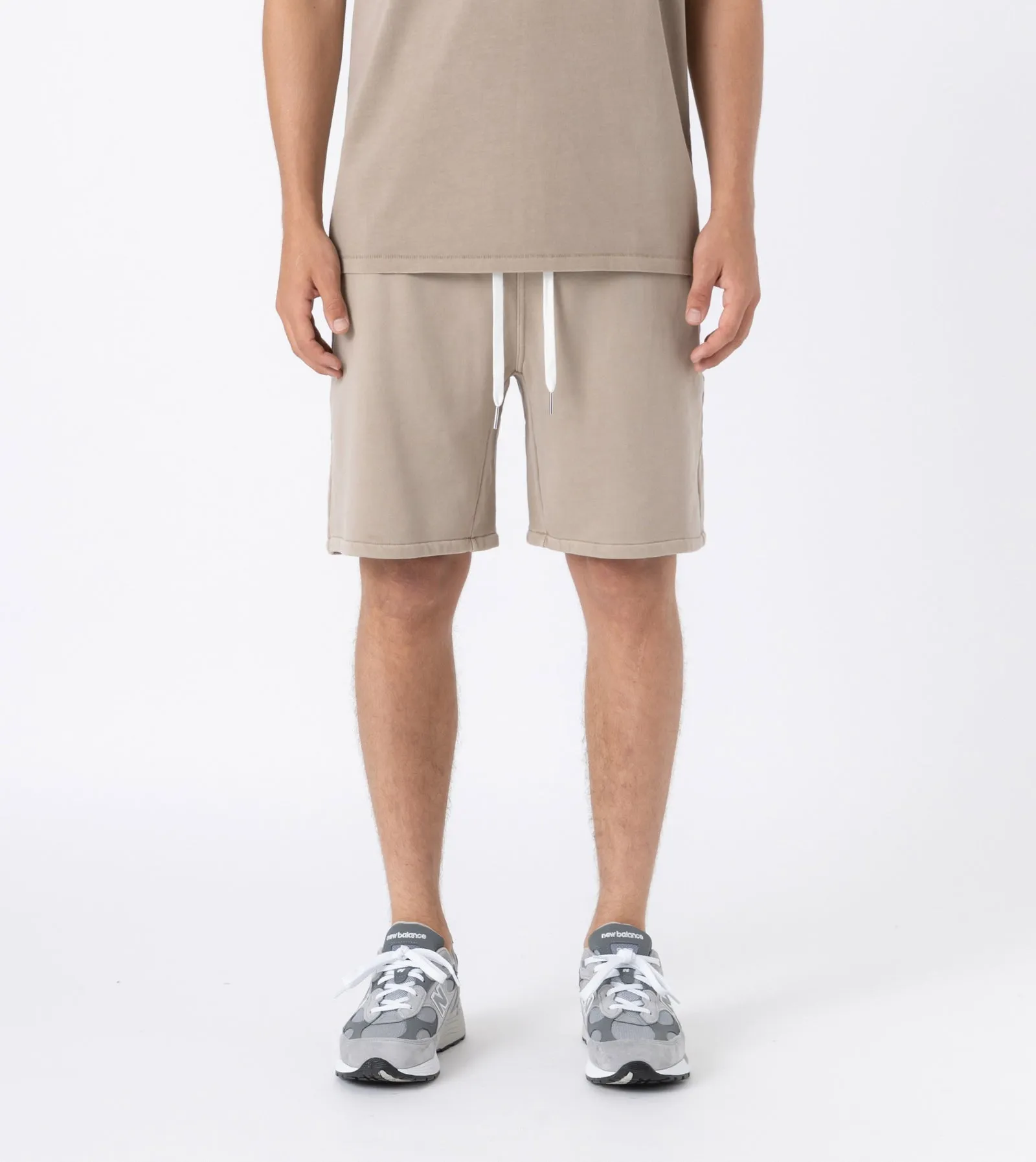 Orgo Sweat Short Garment Dye Oak