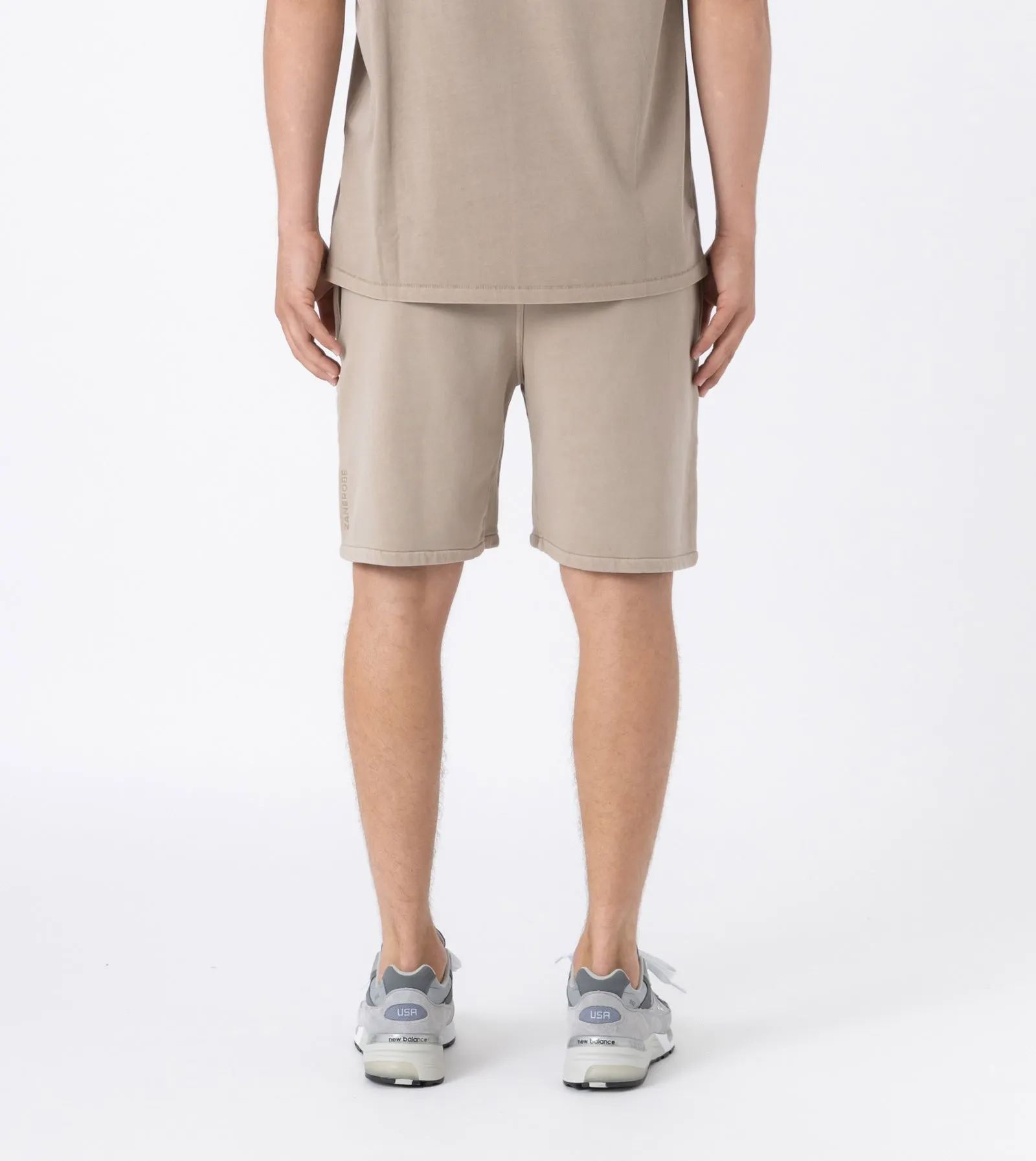 Orgo Sweat Short Garment Dye Oak