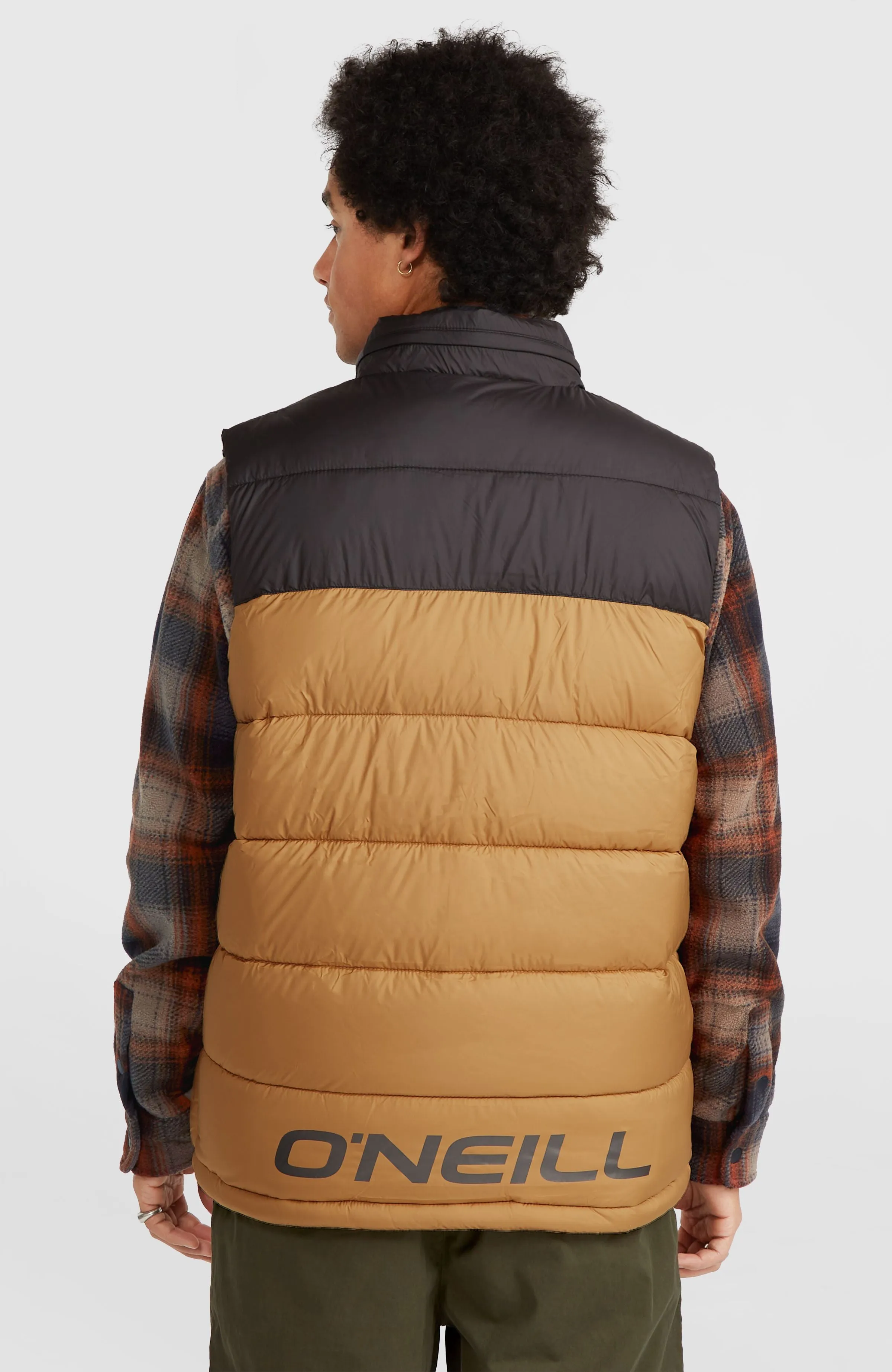 O'Riginals Steppweste | Rich Caramel Colour block