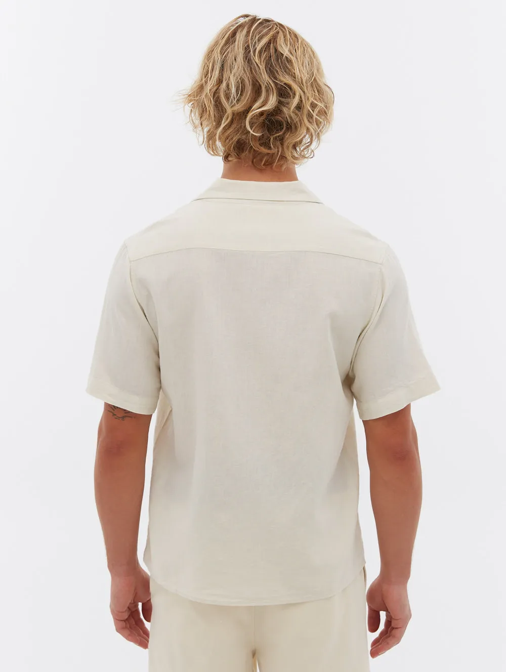 Osborne Open Collar Short Sleeve Shirt