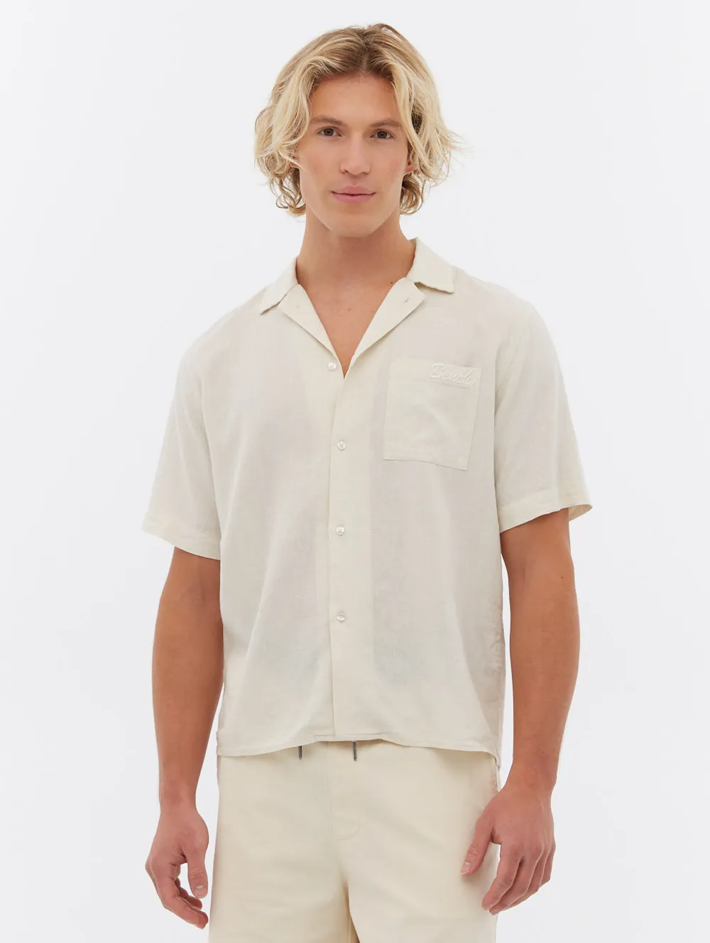 Osborne Open Collar Short Sleeve Shirt