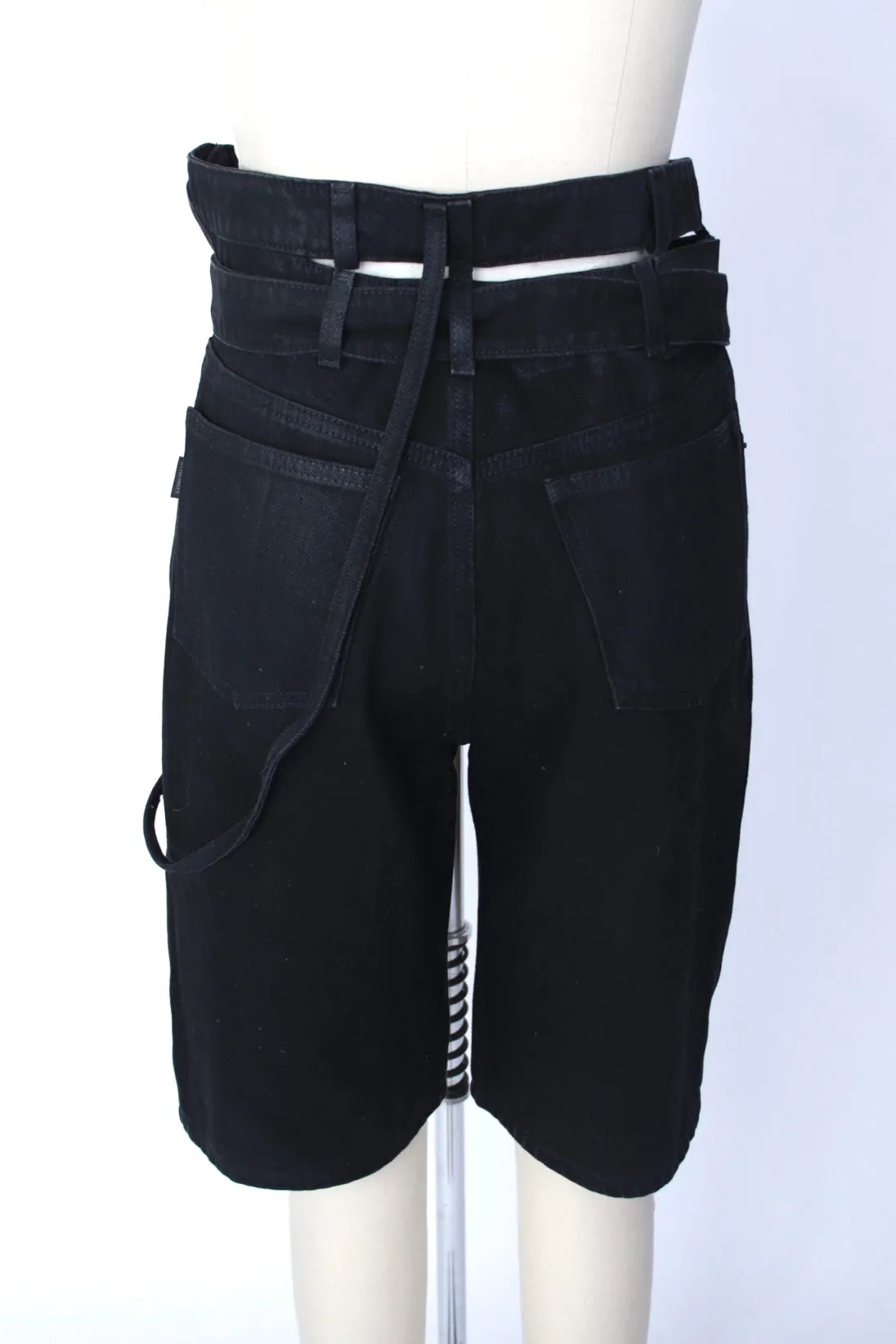 Ottolinger Denim Cut-Out Shorts