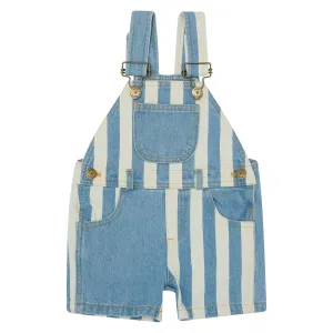 Patchwork Denim Shorts