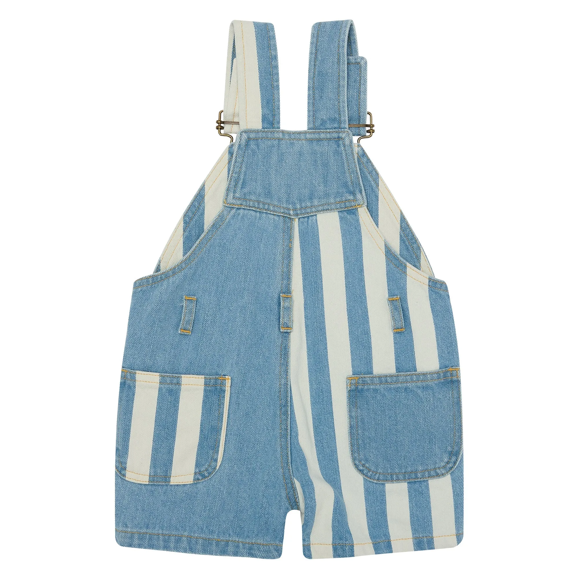 Patchwork Denim Shorts