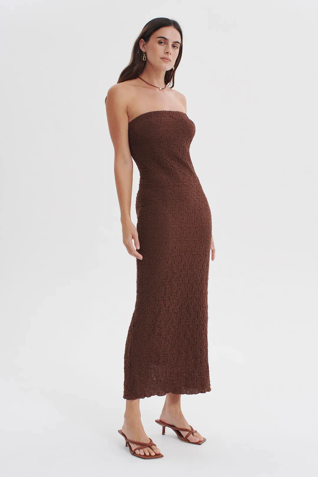 Petra Dress Coffee