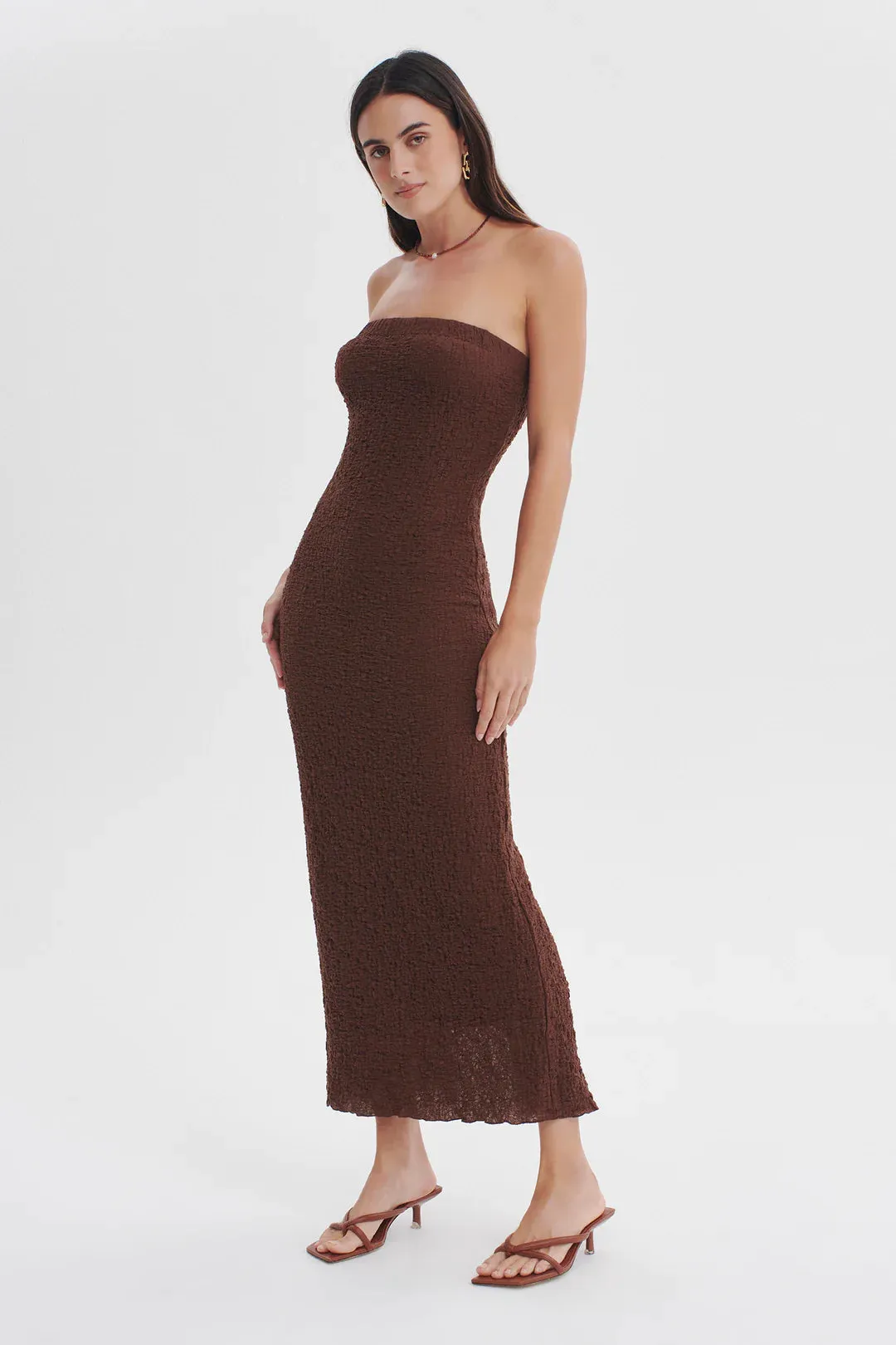 Petra Dress Coffee