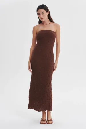 Petra Dress Coffee