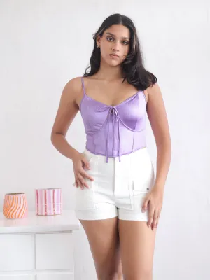 Pocket Detail Fitted Short