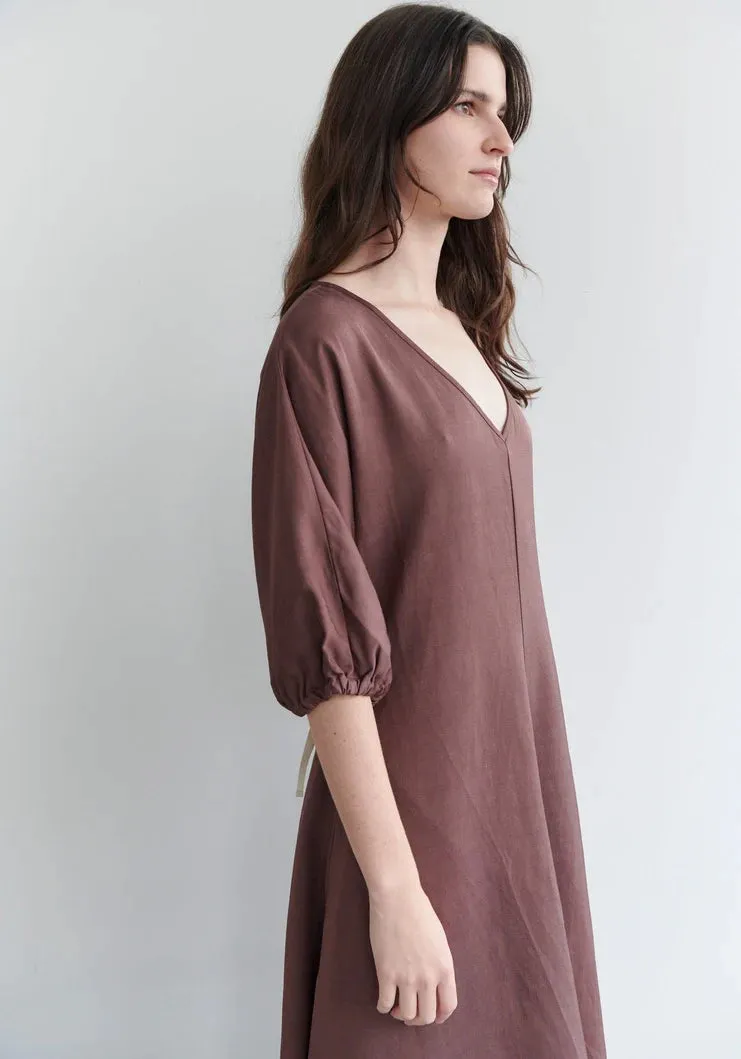 Pol Clothing - Focus Dress - Chocolate