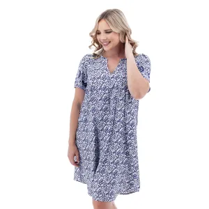 Portofino Split Neck Swing Dress - P86926YW
