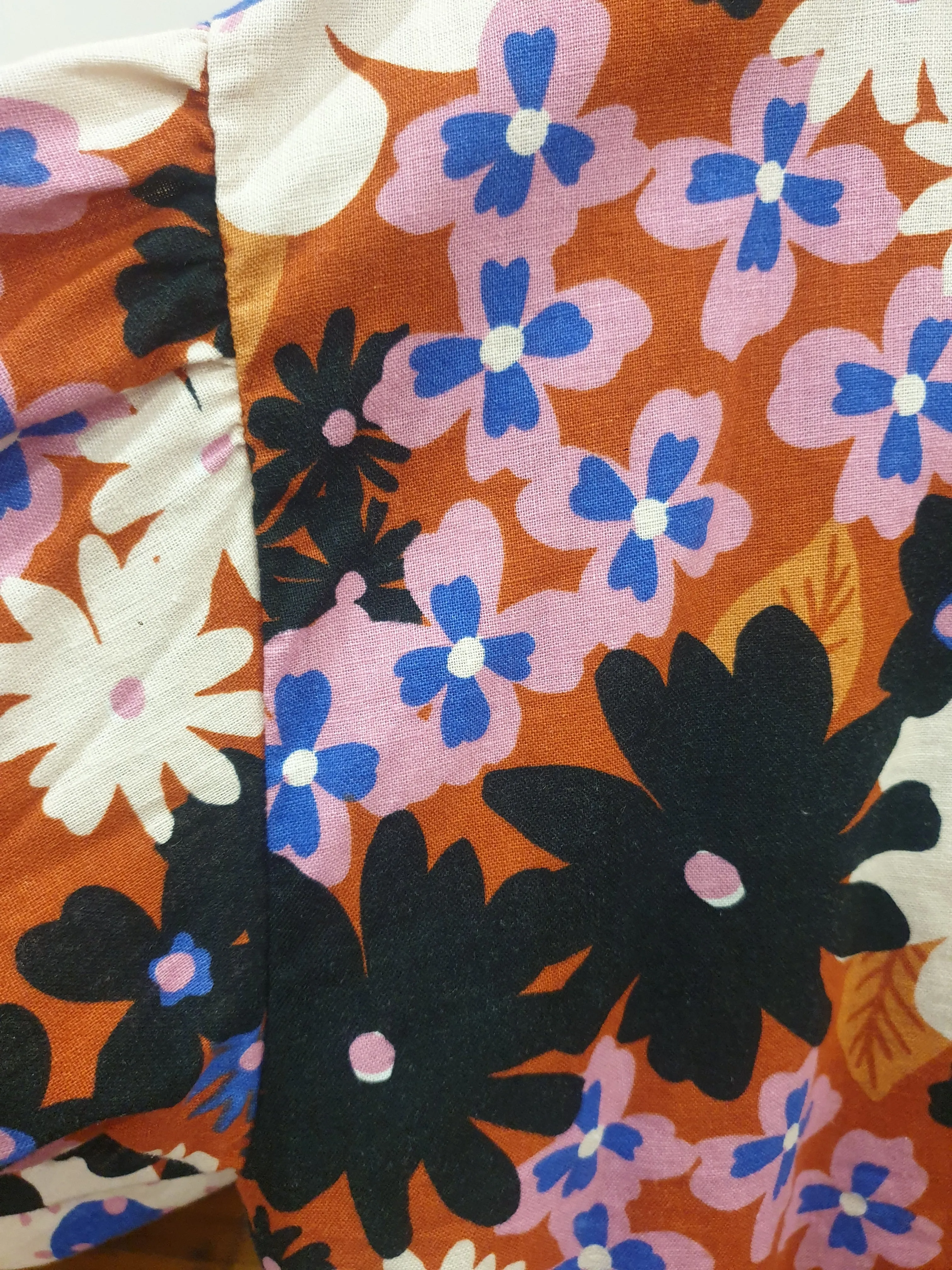 Princess Highway pink-based flower print top size 16
