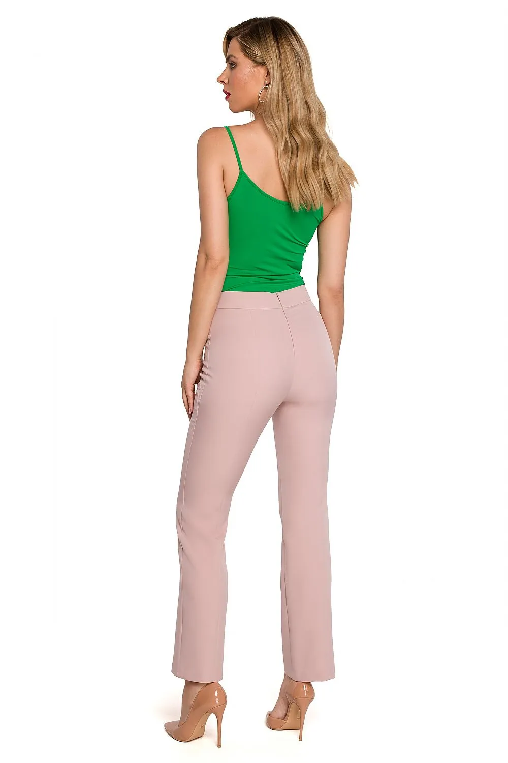 Profiling Cut Luxe Fitted Trousers