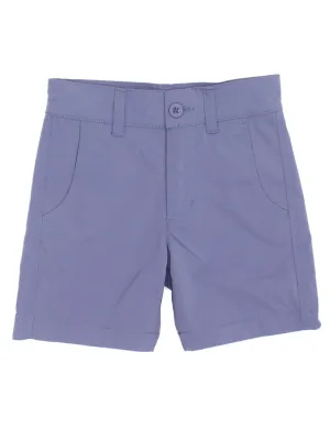 Properly Tied Boys Driver Short Stone Blue