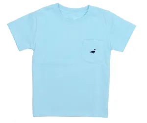 Properly Tied Boys Parker Pocket Tee SS - Powder Blue