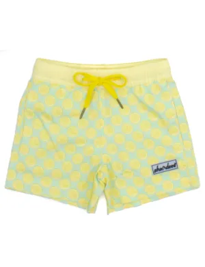 Properly Tied Boys Shordees Swim - Lemon