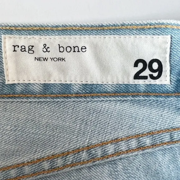 Rag &amp; Bone Justine Short in Glena Light Wash | 29