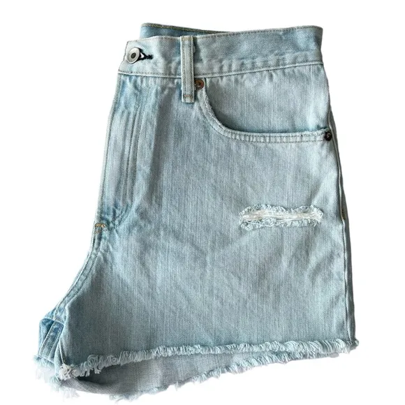 Rag &amp; Bone Justine Short in Glena Light Wash | 29