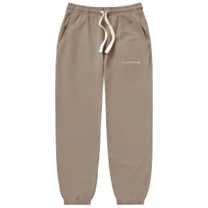 Relaxed French Terry Sweatpant Mocha - Unisex