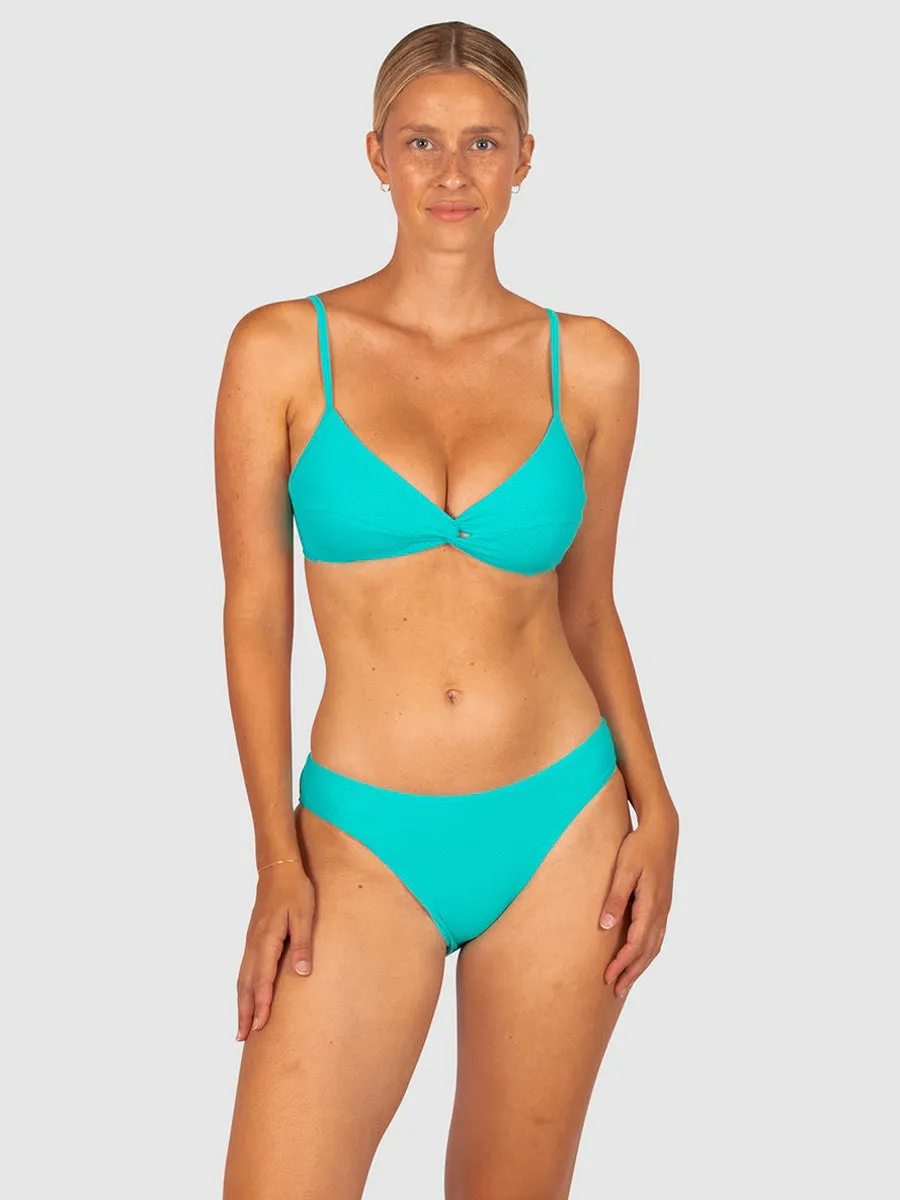 Rococco Twist Bralette in Caribbean