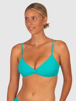 Rococco Twist Bralette in Caribbean