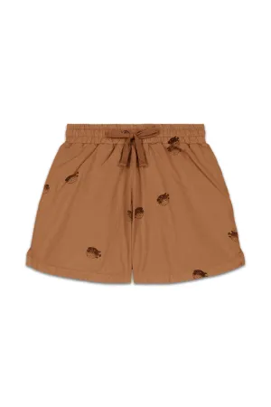 Short de Bain Chico Poisson Boule Indian Tan Brun