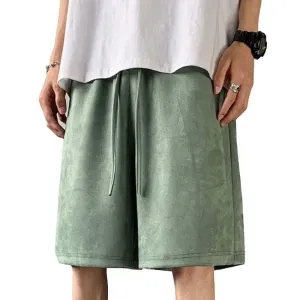 Short de sport décontracté uni vintage