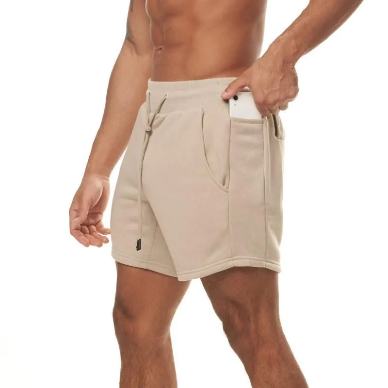 Short de sport fitness coupe ample vintage