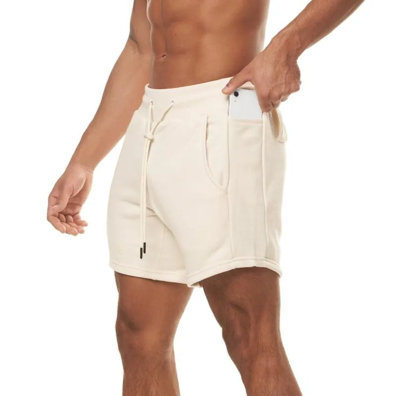 Short de sport fitness coupe ample vintage