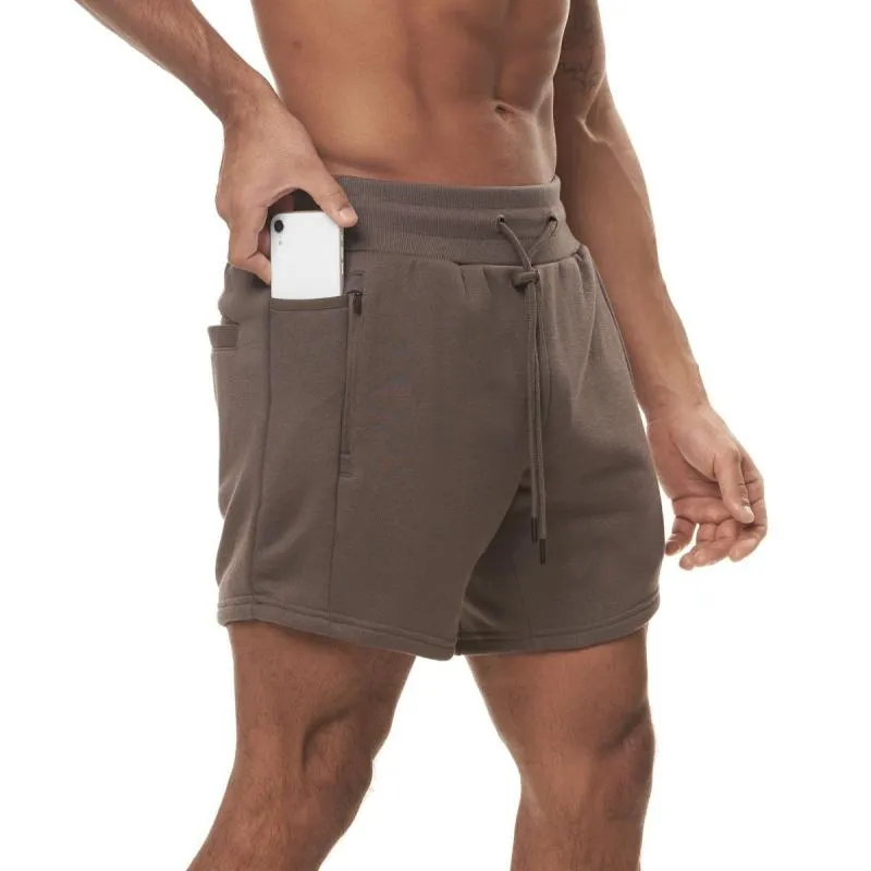 Short de sport fitness coupe ample vintage