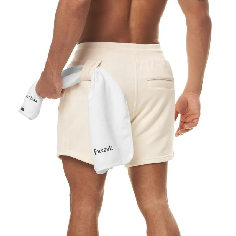 Short de sport fitness coupe ample vintage