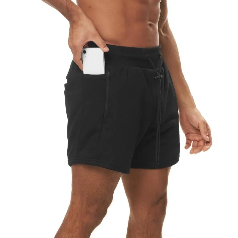 Short de sport fitness coupe ample vintage