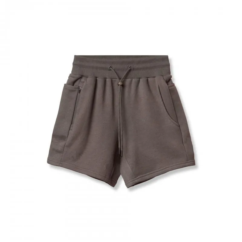 Short de sport fitness coupe ample vintage