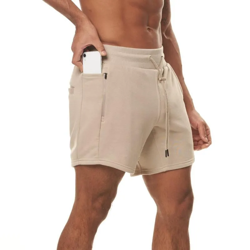 Short de sport fitness coupe ample vintage