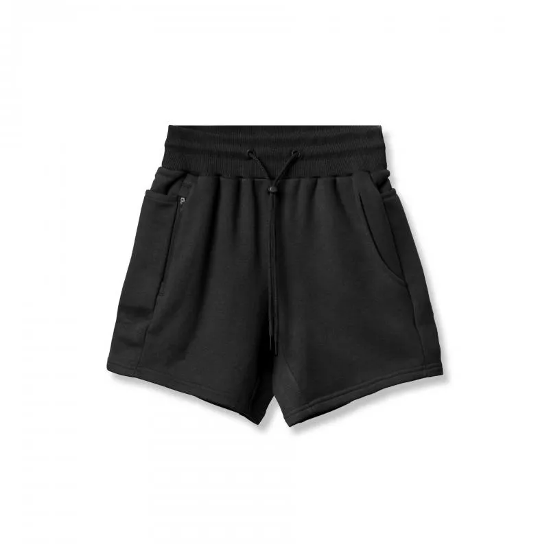 Short de sport fitness coupe ample vintage