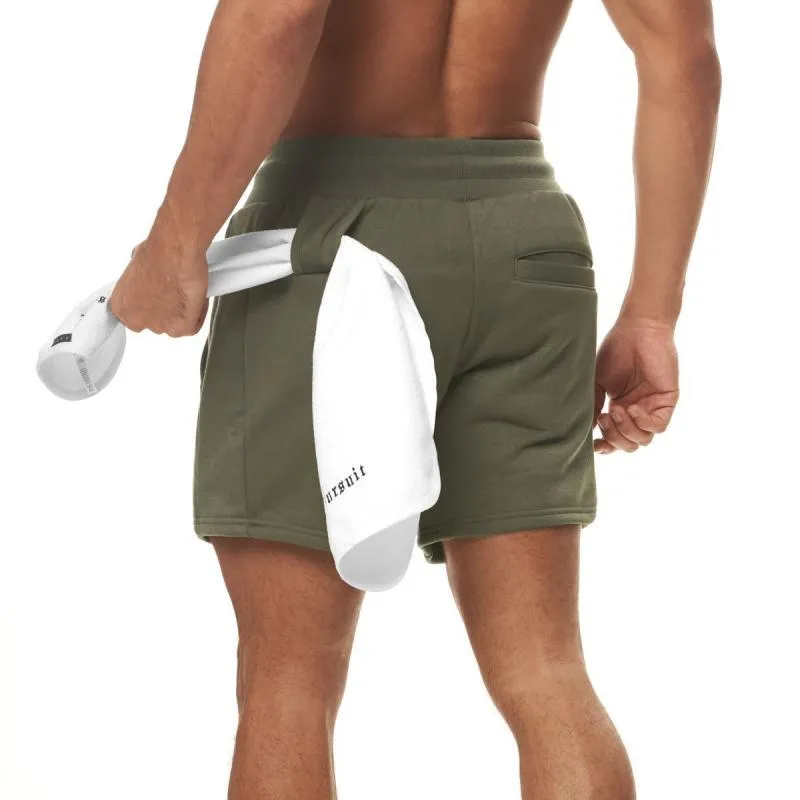 Short de sport fitness coupe ample vintage