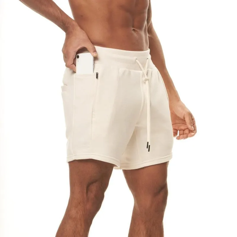 Short de sport fitness coupe ample vintage