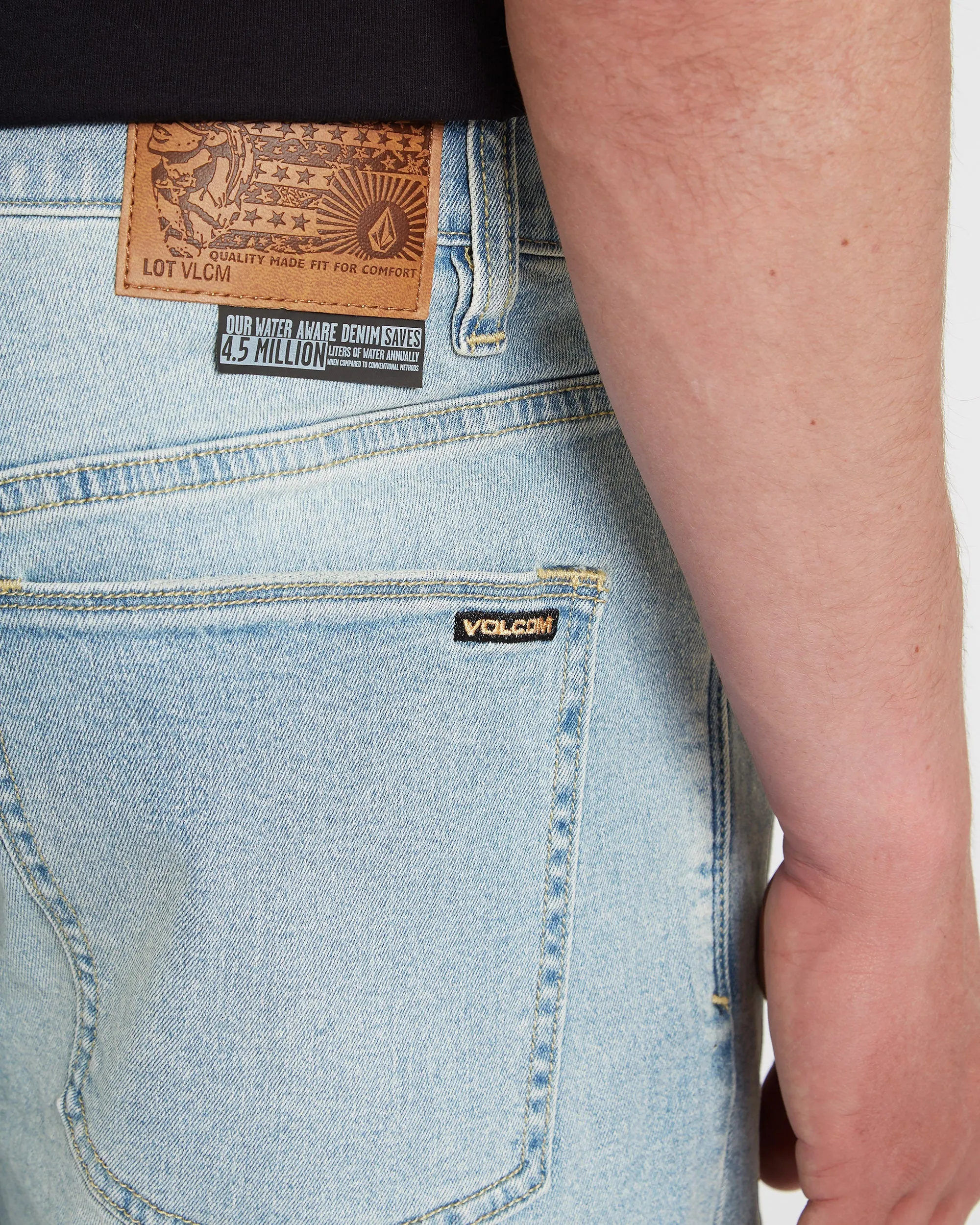 Short Denim Solver - WORKER INDIGO VINTAGE