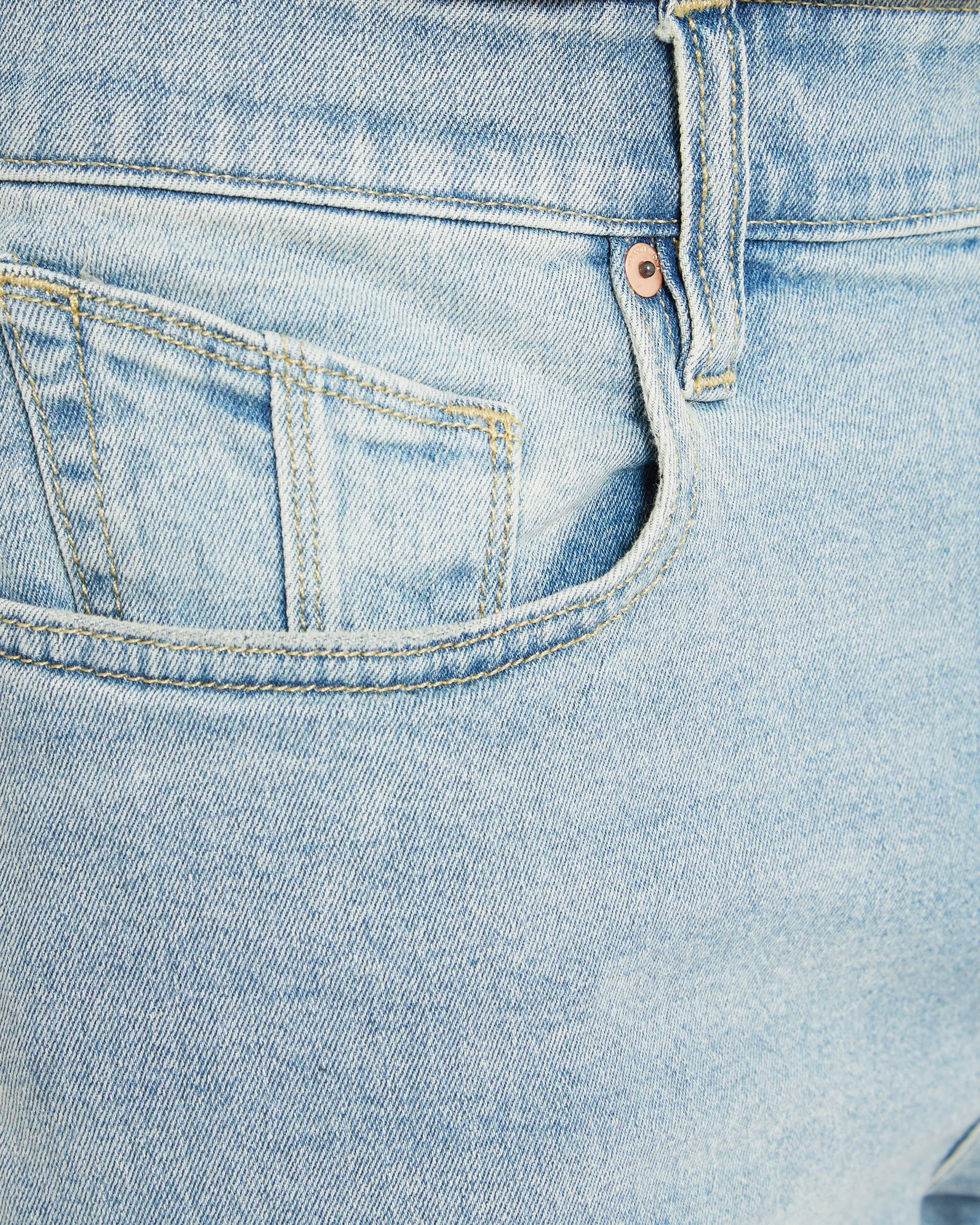 Short Denim Solver - WORKER INDIGO VINTAGE