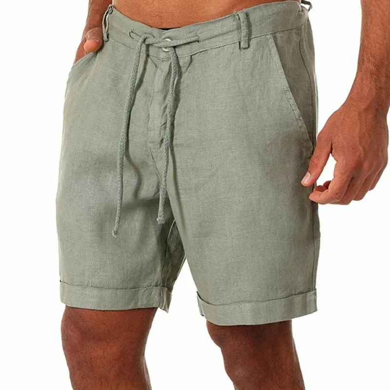 Short d'été décontracté à lacets vintage