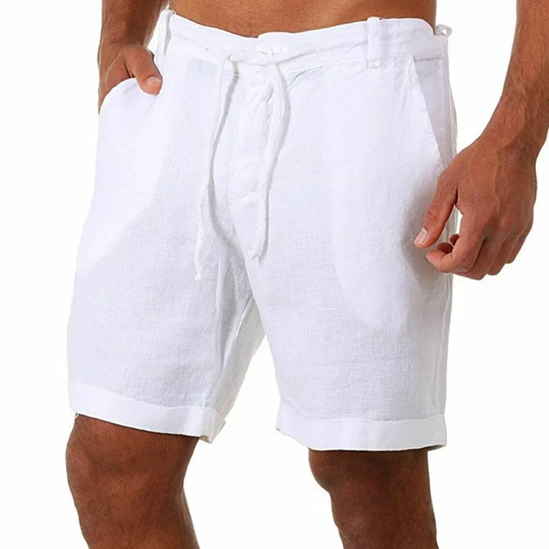 Short d'été décontracté à lacets vintage