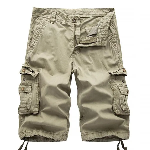 Short en Coton Ample et Vintage pour Homme