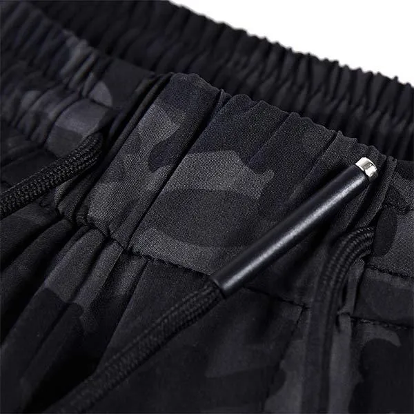 Short Élastique Camo pour Homme Vintage