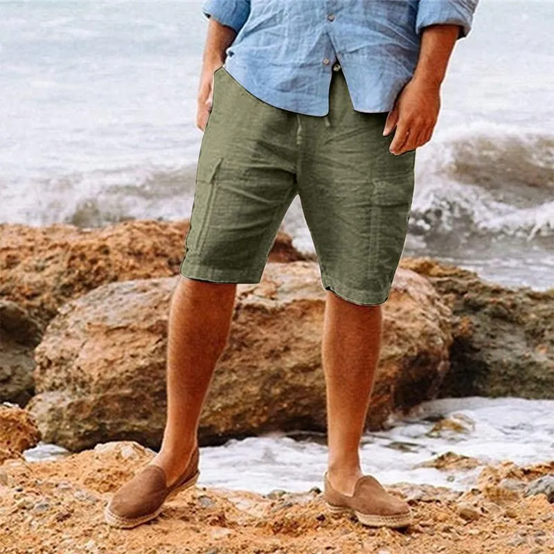 Short rétro multi-poches pour homme