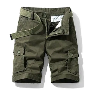 Short Vintage avec Poche Cargo (Sans Ceinture)