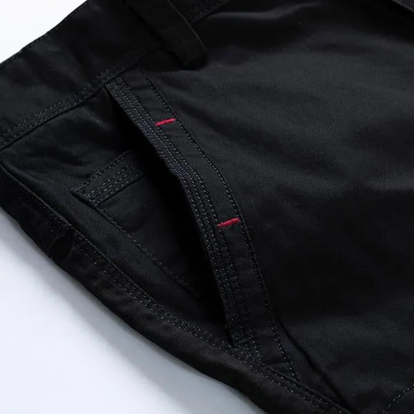 Short Vintage avec Poche Cargo (Sans Ceinture)