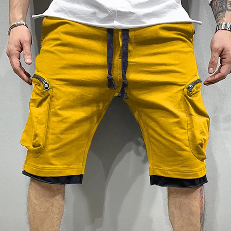 Short vintage avec poche cargo tendance